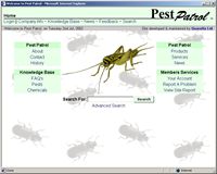 Pest Patrol - Live Site
